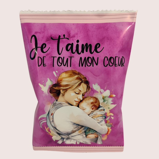 Chips personnalisé Maman naissance